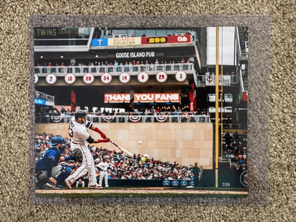 tlschwerz's tweet image. #MNTwins Nelson Cruz is the 2021 Roberto Clemente Award Winner.

RT to congratulate him. This picture of his 400th career HR could be yours.

Must be following to win.