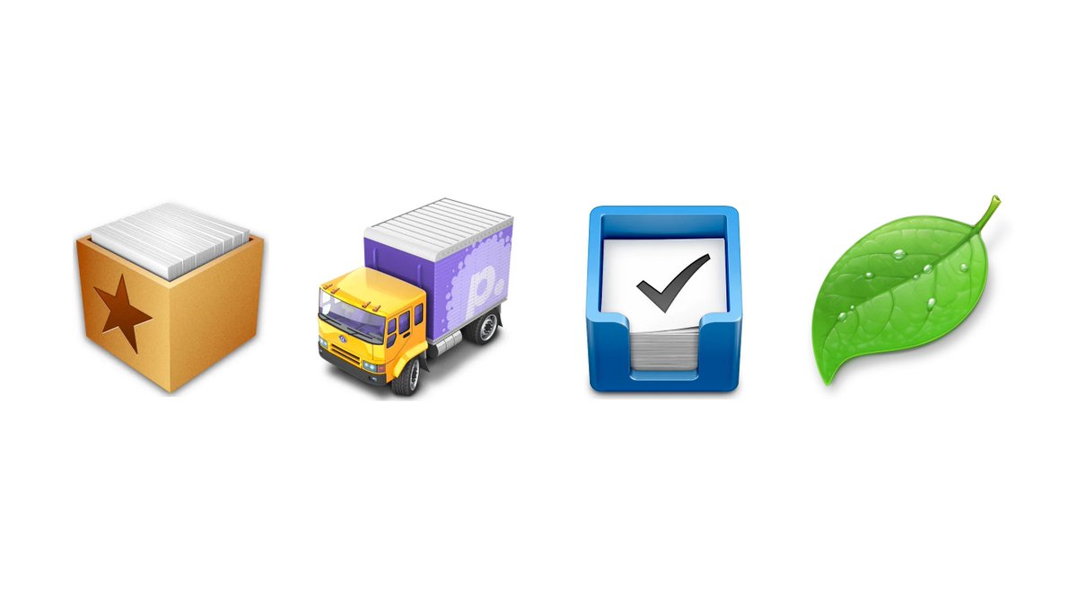 Beautiful Mac app icons.