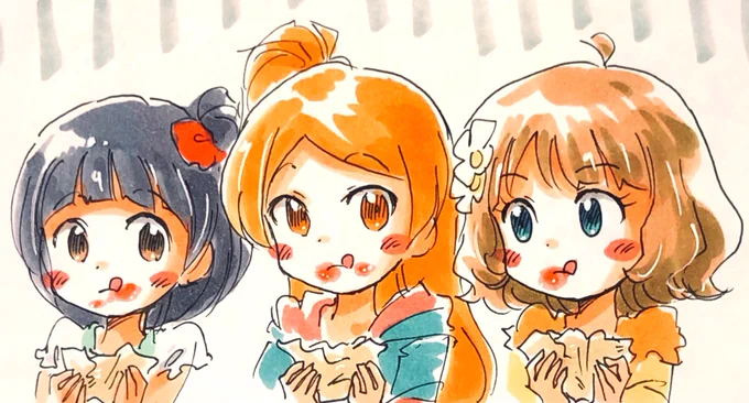 ハンバーガー食後のチーム小学生。🍔
続き。 