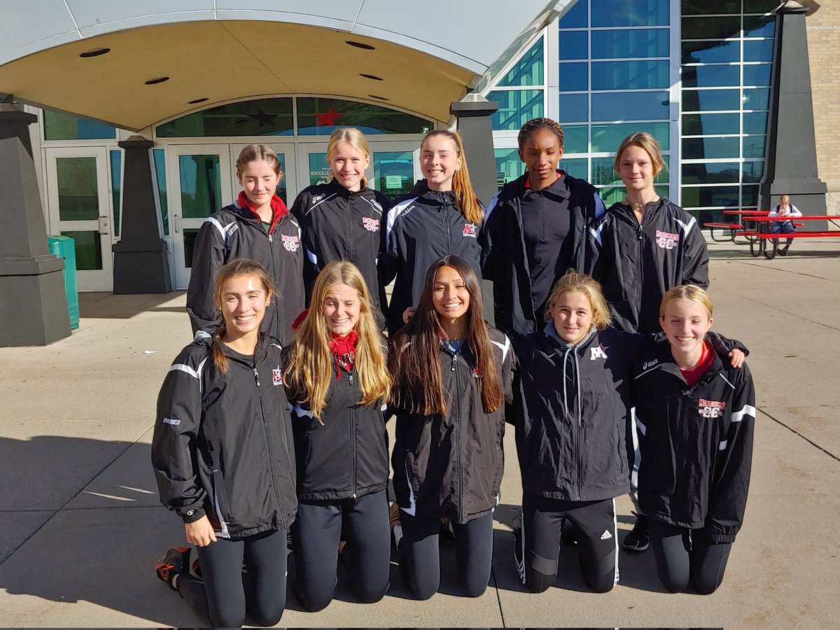 The girls and boys cross country teams will race in the section 5AA meet tomorrow in Becker! The meet will be held on Pebble Creek Golf Course. Thanks for your support!