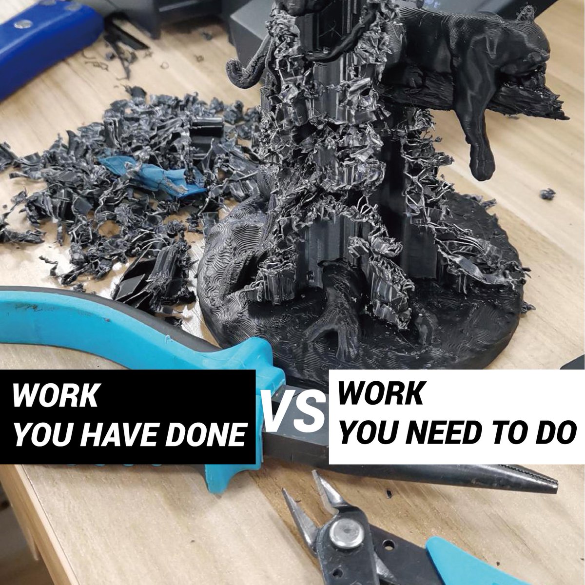 Polymaker_3D's tweet photo. How long does it take you to remove all those rigid support for your print? What do you normally do to deal with these problems? Share with us your ideas.
#filament #3dprinting #3dprint #printingdifficulties #3dprintissues #rigid #supportremoval #3dprintinglife #problemsolving https://t.co/CzpdkgkIU6
