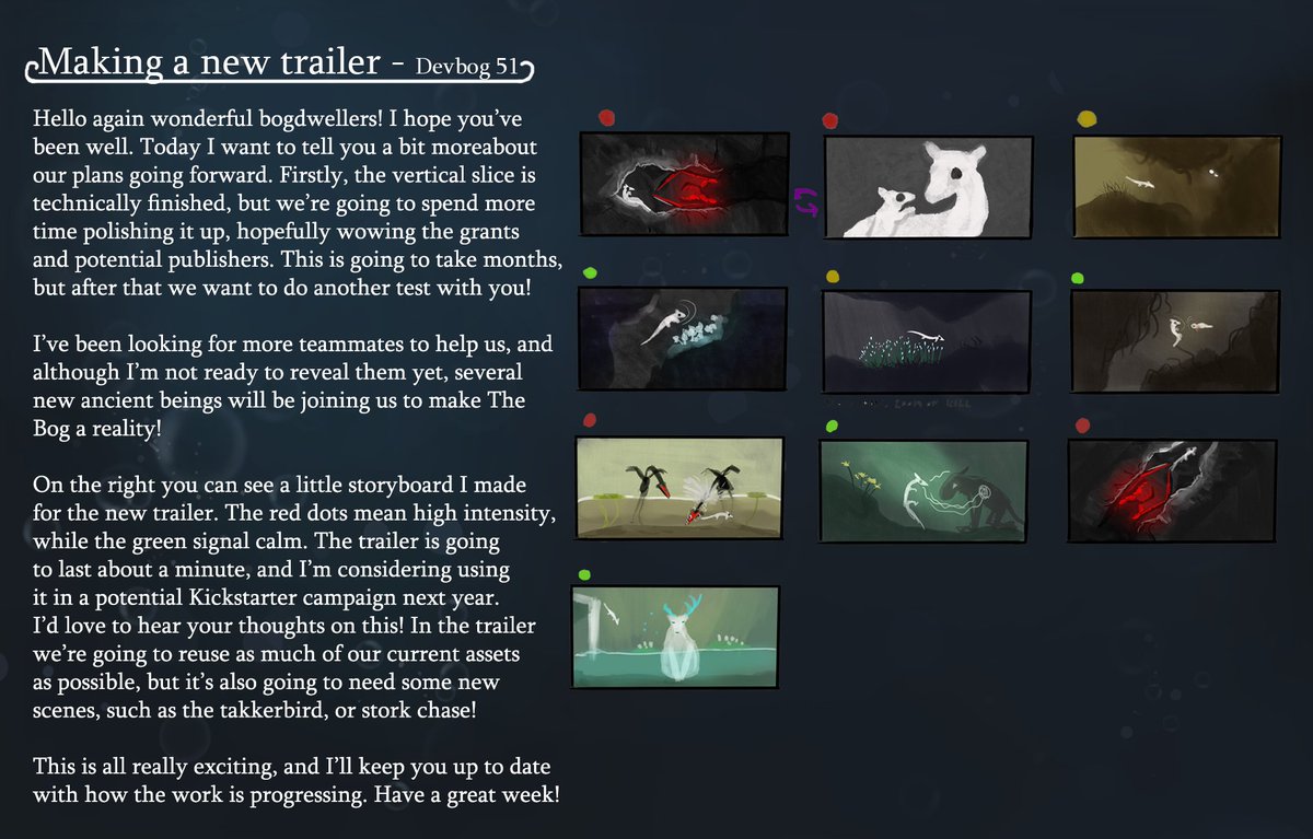 Devbog 51 - Making a new trailer

26/10/21 - Written by Lykke
#indiedev #indiegame #gamedev