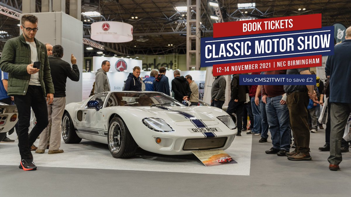 ClassicMotorNEC's tweet photo. Tomorrow is show day! We can't wait to welcome you for the ultimate classic car season finale! 🚗
If you haven't bought your tickets yet, they are still available online until Sunday. Get yours today > https://t.co/65qmXe7Vb7 https://t.co/LAddDu8uum