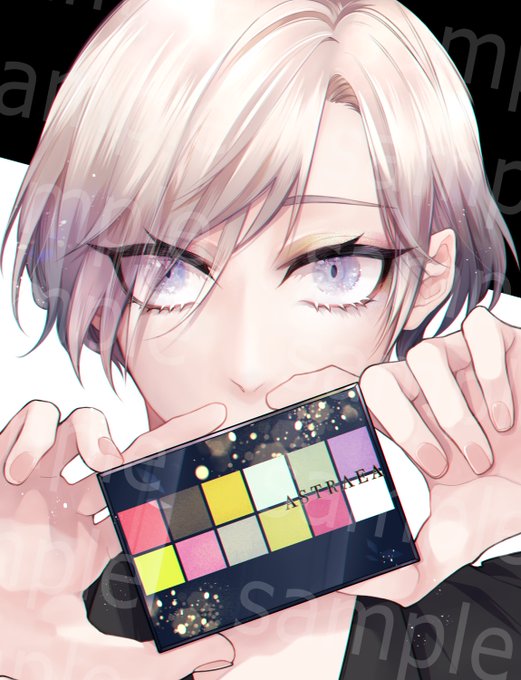 化粧品広告のtwitterイラスト検索結果