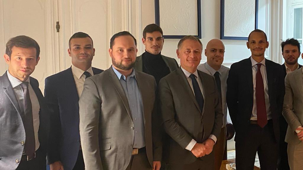 🔵 L’Institut a inauguré son cycle de rencontres hier en recevant le Pr <a href="/philippejuvin/">🇫🇷 🇪🇺 Pr Philippe Juvin MD PhD</a> Chef de service à l’Hopital européen Georges Pompidou et Maire de La Garenne-Colombes. Une note sera publiée pour amorcer notre reflexion sur le Progres par la Santé.