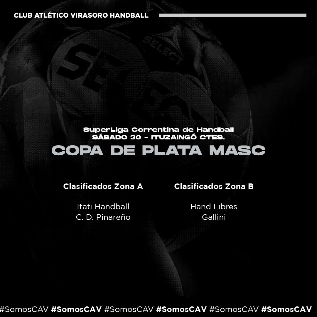 cavhandball's tweet photo. Así quedaron las clasificaciones para la #CopaDePlata de la #SuperLigaCorrentinaDeHandball organizada por la @asociacioncorrentinadehandball

Nuestro equipo femenino participará por la obtención de la Copa de Plata, vamooos chicas 🙌🏼

#SomosCAV #CAV #CAVHandball https://t.co/6VuhE1aBw3