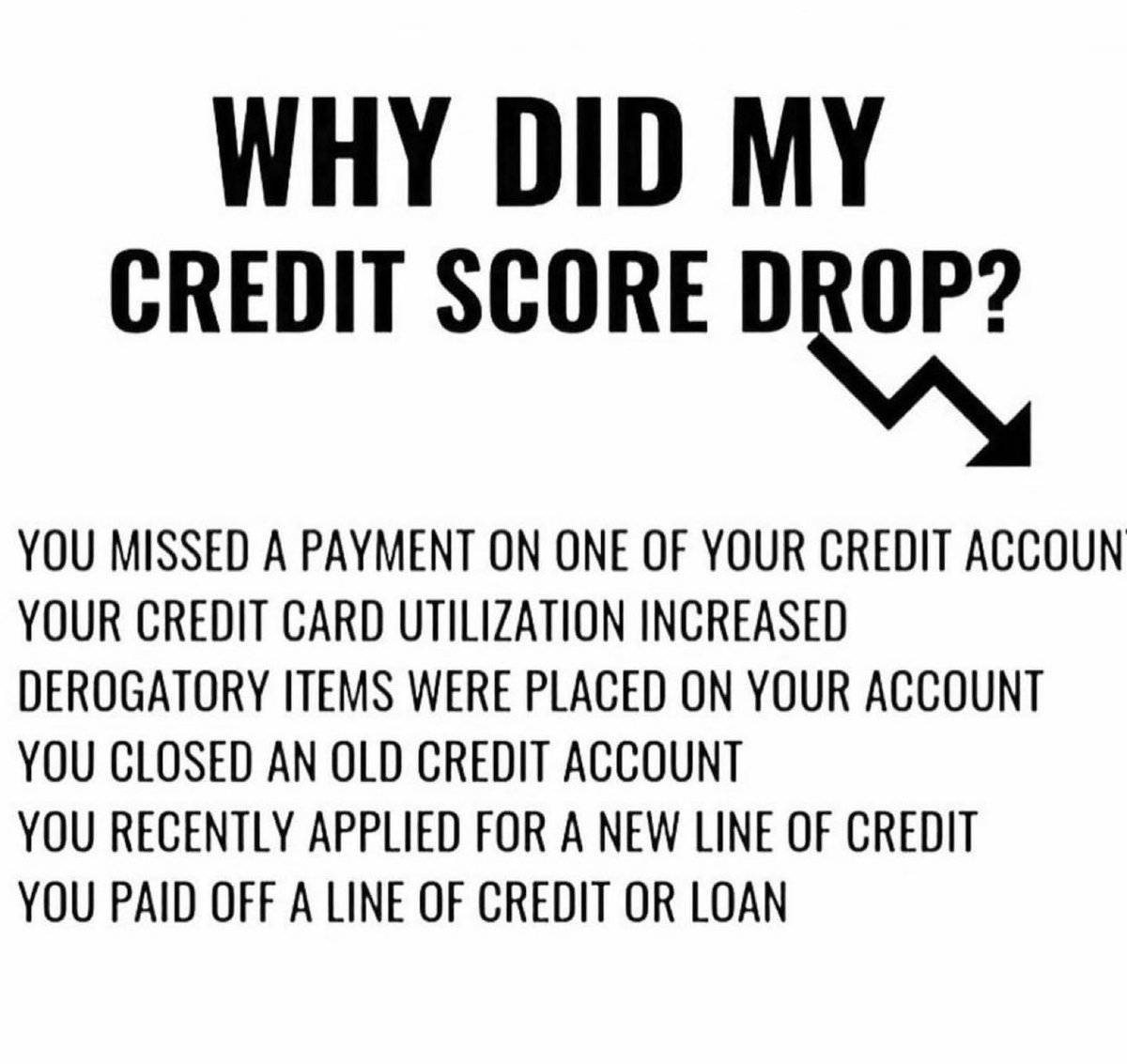 iammomorris's tweet image. The more you know! 
.
.
.
.
.
#fixmycreditscore #excellentcredit #700creditclub #creditcounseling #creditislife #creditscorerestore #restoremycredit #restorecredit