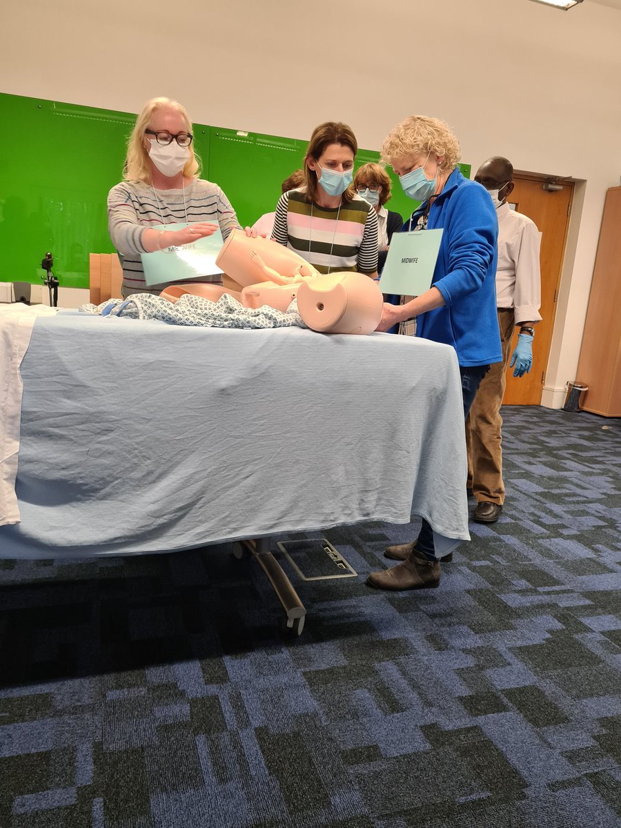 susan55sher's tweet photo. Prompt Obstetric Drills Training Resumed Face to Face Today for Maternity Staff in St Lukes https://t.co/oOvJM0X3Fj
