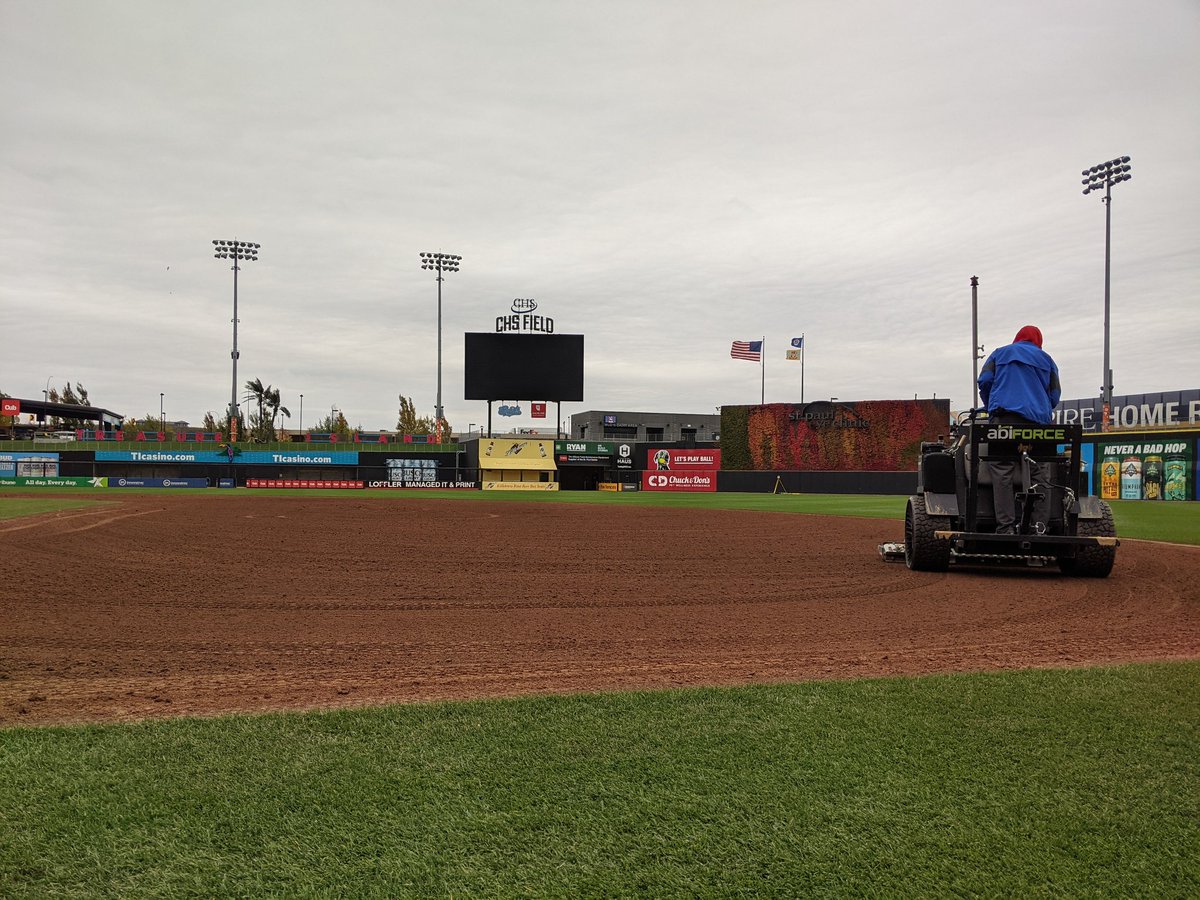 St. Paul Saints Grounds Crew tweet media