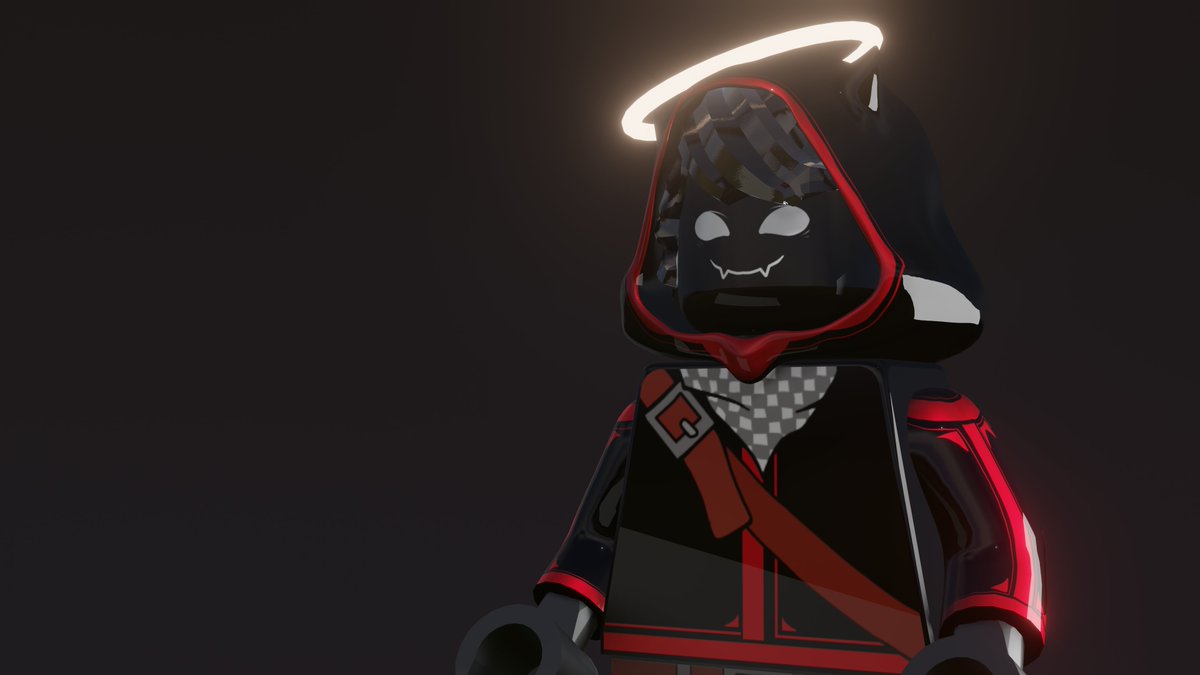 waxil635's tweet photo. I've made a Badboyhalo lego figure! 
Creating the cape and textures was quite difficult, but I really like how it turned out.

I'm also working on a short animation with the egg. So wish me luck with bulding a lego cave!

Created in Blender as a school project.
#badboyhalofanart https://t.co/eEjjLRq244