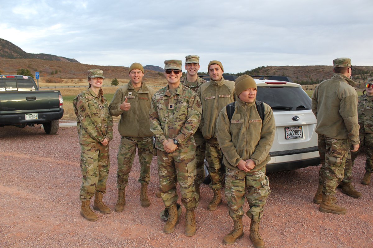 Happy Chiefs at Jacks Valley. Big shoutout to C/Lt Col Woodyard for being able to put this together!