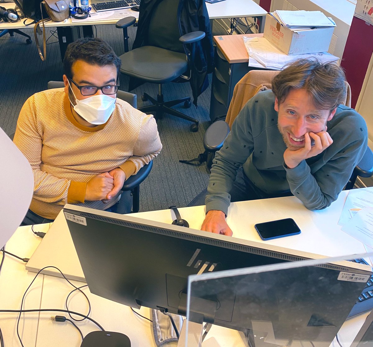 Cette #Bromance entre <a href="/Himad/">Himad Messoudi</a> et <a href="/BaptisteHupin/">Baptiste Hupin</a> 😍 #podcast #lesquatresaisons #rtbfinfo 📻