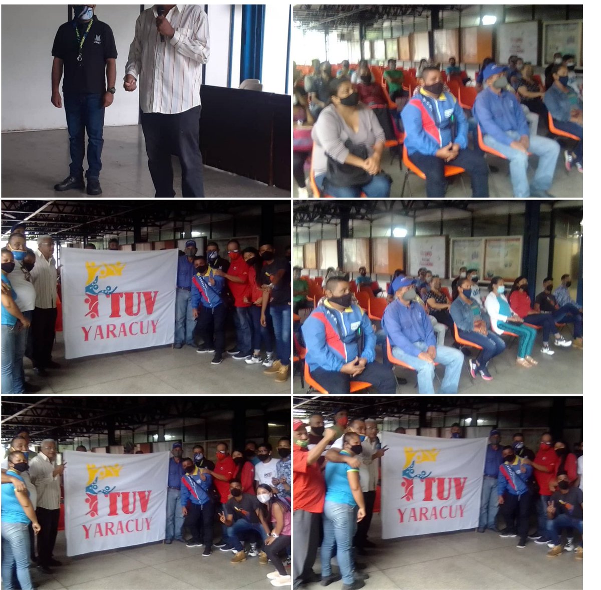 #Hoy efectuamos juramentación del #ComandoDeCampañaAristobuloIsturiz en #Yaracuy con todas los entes y movimientos  del <a href="/MPPEUVEN/">MPPEU</a>. Juntos hacemos más. <a href="/NicolasMaduro/">Nicolás Maduro</a> @TibisayLucena8 <a href="/JLEONYARA/">JULIO LEÓN</a> <a href="/FederacionFTUV/">Federación FTUV</a> <a href="/fveuoficial1/">FVEU</a> <a href="/arbolve/">ArbolVe</a> <a href="/uney_oficial/">UNEY</a> <a href="/ABGCACAM/">CARLOS CAMACARO</a>