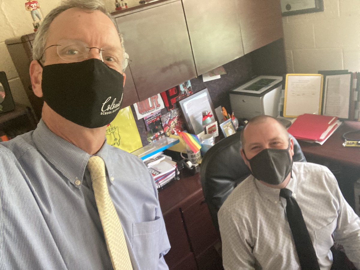 WE’re Back…because of our incredible school principals, their tireless leadership ensures that learning happens everyday in our schools. As we close out National Principals’ Month, let’s take time to thank Mr. Nick Wolfe, Principal of George Read Middle Sch #powerofwecsd #netde
