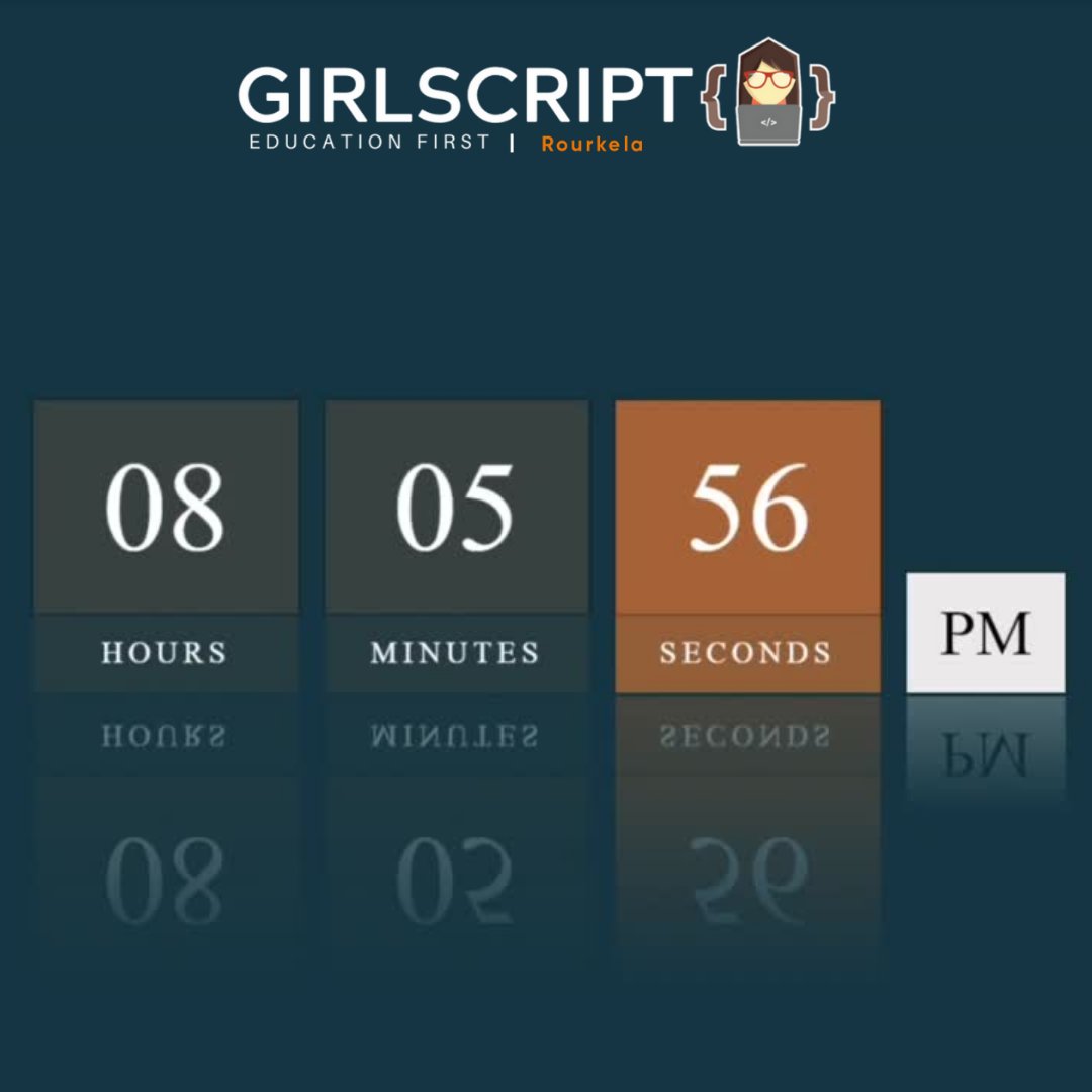 GRourkela's tweet photo. HELLO, LEARNERS!🙋

Building a clock is one of those things that every developer must have made in their career. It not only gives you an idea about javascript development, but also levitates your skills as a beginner. https://t.co/gjTV5tcZCr