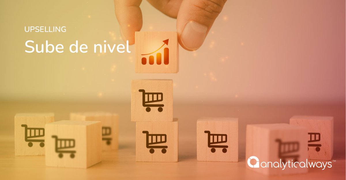 Analyticalways's tweet photo. Level Up! ↗️
Gracias a las predicciones de la #IA sobre los productos y la demanda, #ROIvolution te hace sugerencias de Up-selling. 
Rentabiliza los productos de gama alta con recomendaciones para que el cliente valore la calidad por encima de todo. 
¿Subimos de nivel, Planners? https://t.co/odNQS6qfjQ