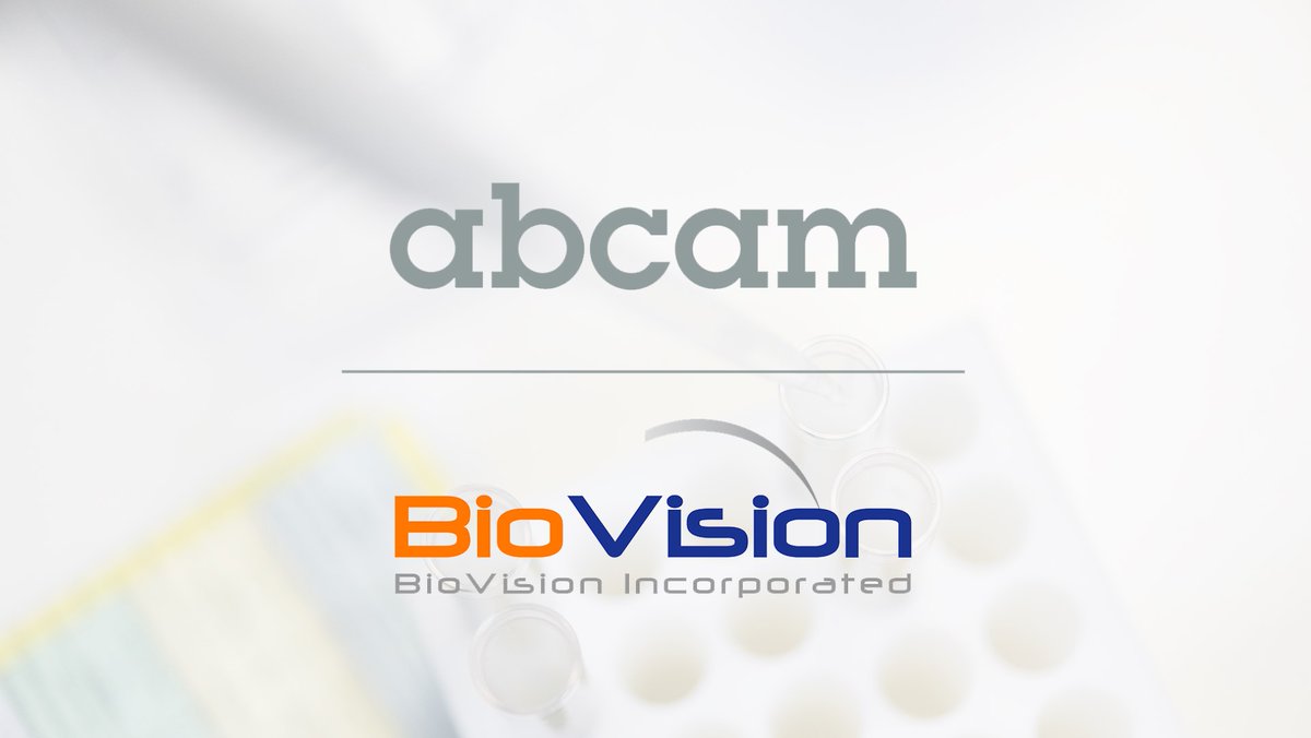 BioVision_Inc's tweet image. We are pleased to announce that BioVision is a part of Abcam. Please follow us on @abcam