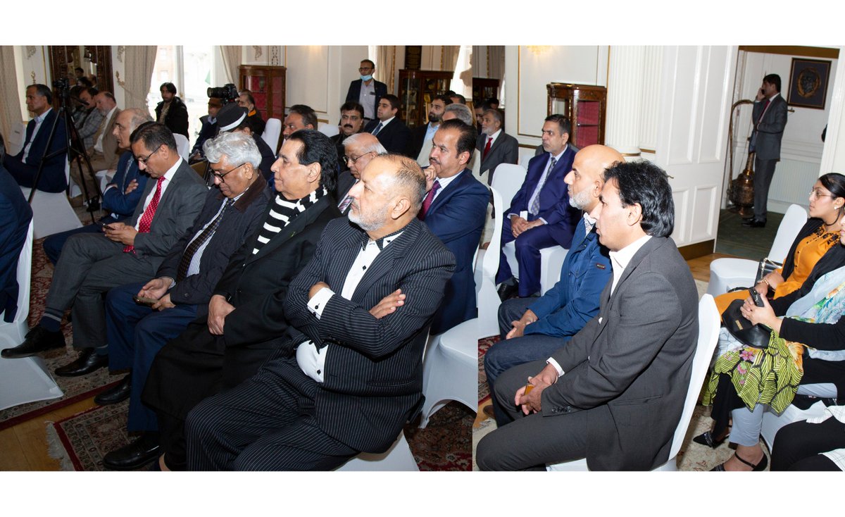 #KashmirBlackDay Seminar <a href="/PakistaninUK/">Pakistan High Commission London</a>

Seminar participants demand that #India should repeal draconian laws, end enforced disappearances &amp; extra-judicial killings, lift communication blockade and immediately release all political prisoners in #IIOJK.
#Indianoccupation27oct