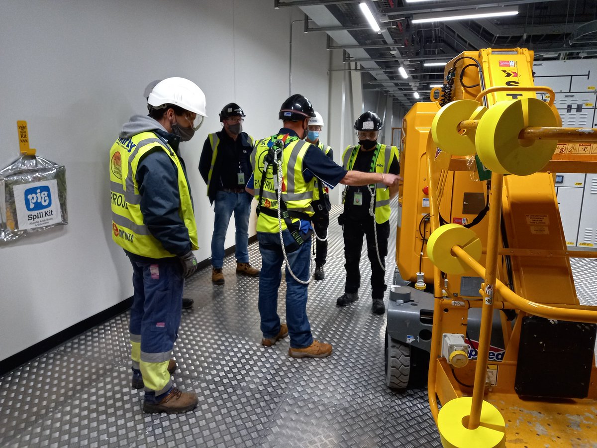 KirbyGroupEng's tweet photo. We’re halfway through #CIFSafetyWeek 2021 and today the topic was all about "Working Safely at Height".
A big thank you to all our site teams today as they took part in our various safe working at heights demos. @CIF_Ireland
#construction #safety #KirbyCoreValues https://t.co/ElOSpV4Qts