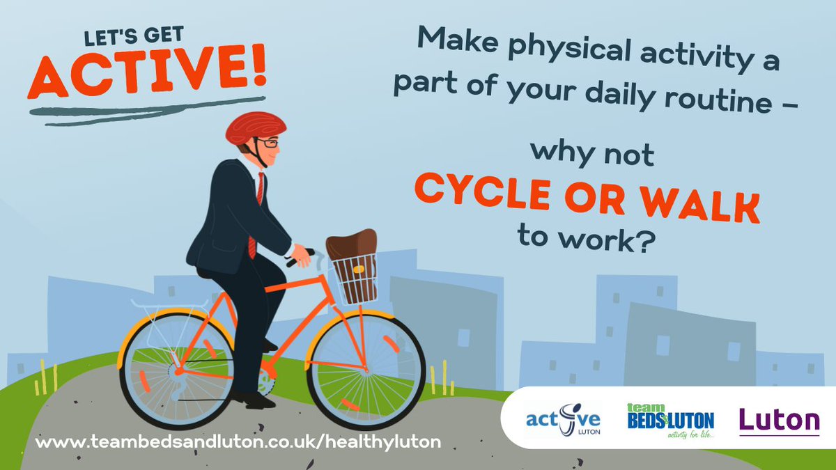 Do you want to get active but don’t know where to start? #LutonLetsGetActive campaign is here to help you! Visit teambedsandluton.co.uk/healthyluton #LutonLetsGetActive #HealthyLuton