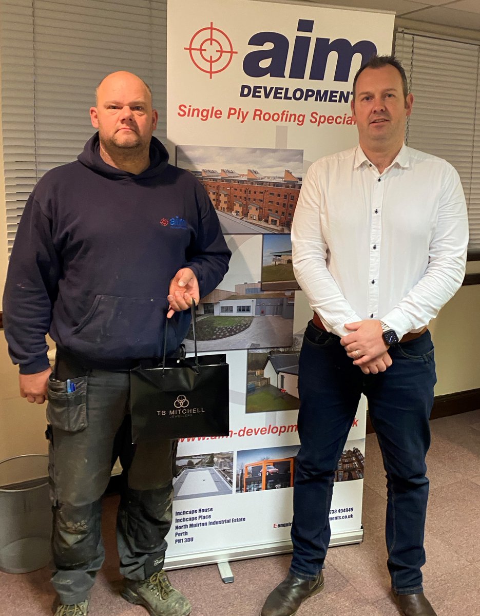 Congratulations to Peter and Tony for 21 years of service with us.  We are really proud that they have achieved this anniversary and hope there are many more years to come.