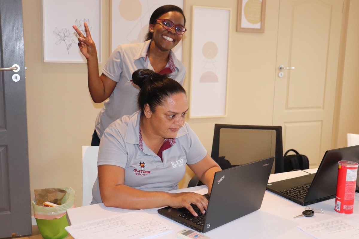 Behind the scenes snaps 📸 

We can’t wait for you to join us online in less than an hour! Just some last minute preparations currently ongoing. See you all soon 😏

<a href="/ilhaamg/">Ilhaam Groenewald</a> 

#MatiesSportAwards2021