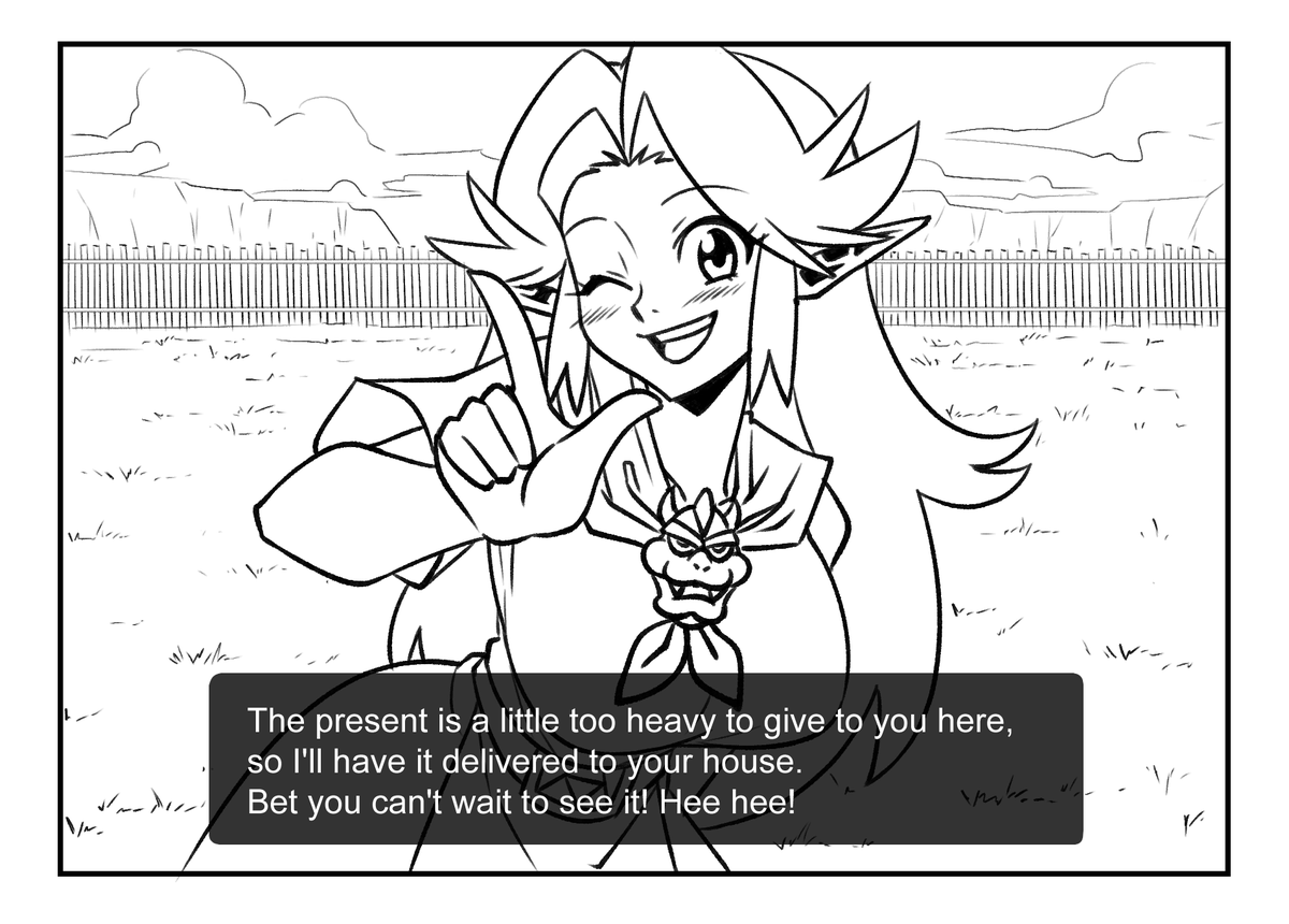 graphiteknight's tweet photo. Legend of Malon: Remake 🐮#paiGraph https://t.co/Z4WAOx2ZUX