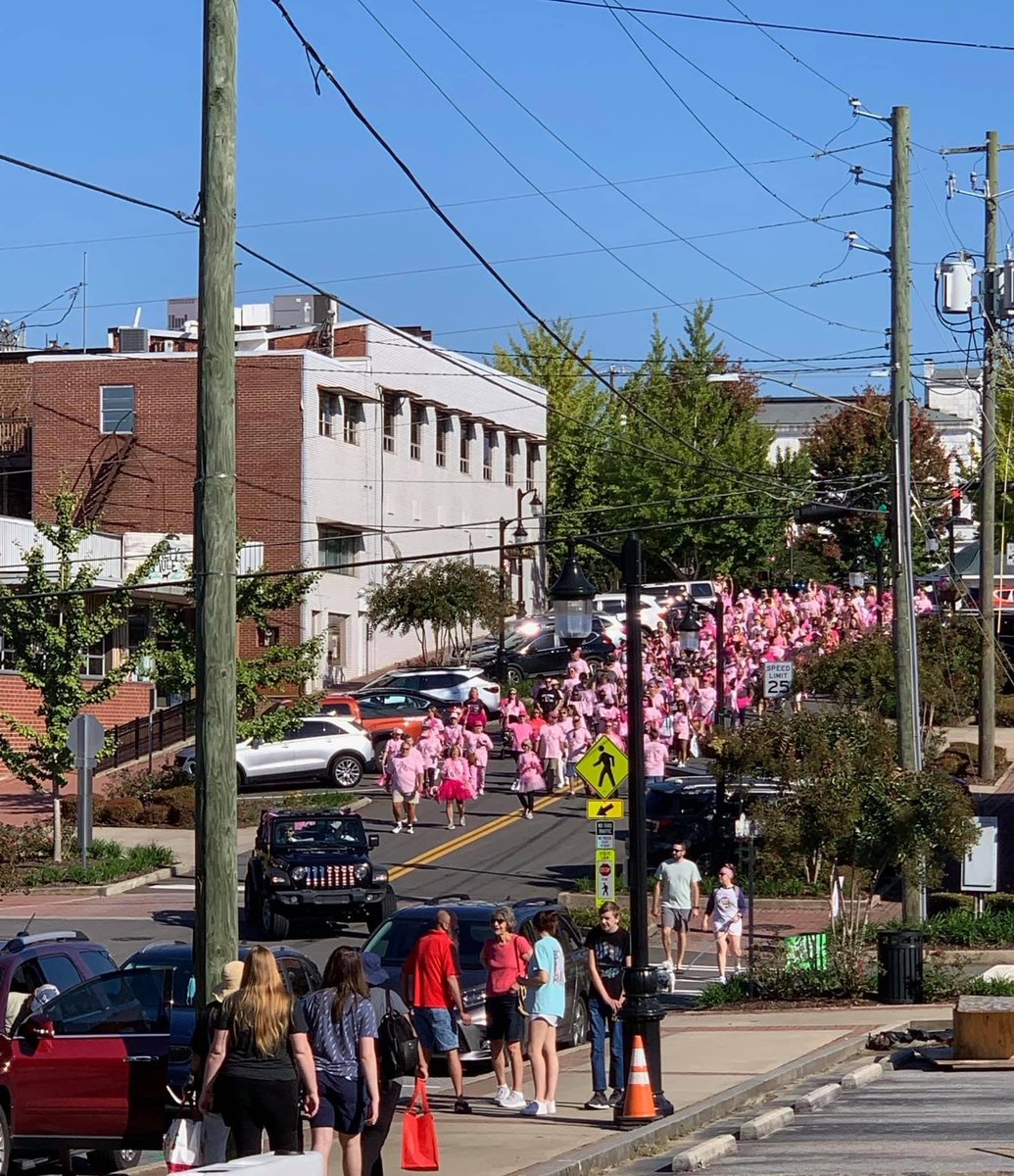 NorthsideHosp's tweet photo. A sea of pink! Check out this incredible turnout for "Think Pink," in Canton.
Let's keep raising awareness for breast cancer. #BeatCancer #UntilThereIsACure https://t.co/GOXHmkKIAo