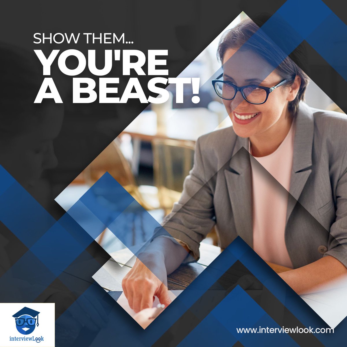 interviewlook's tweet photo. Let your next career move be your best career move. Learn more at https://t.co/7nwYk9KQH9 💯 💯 https://t.co/uXYkL1e9zU