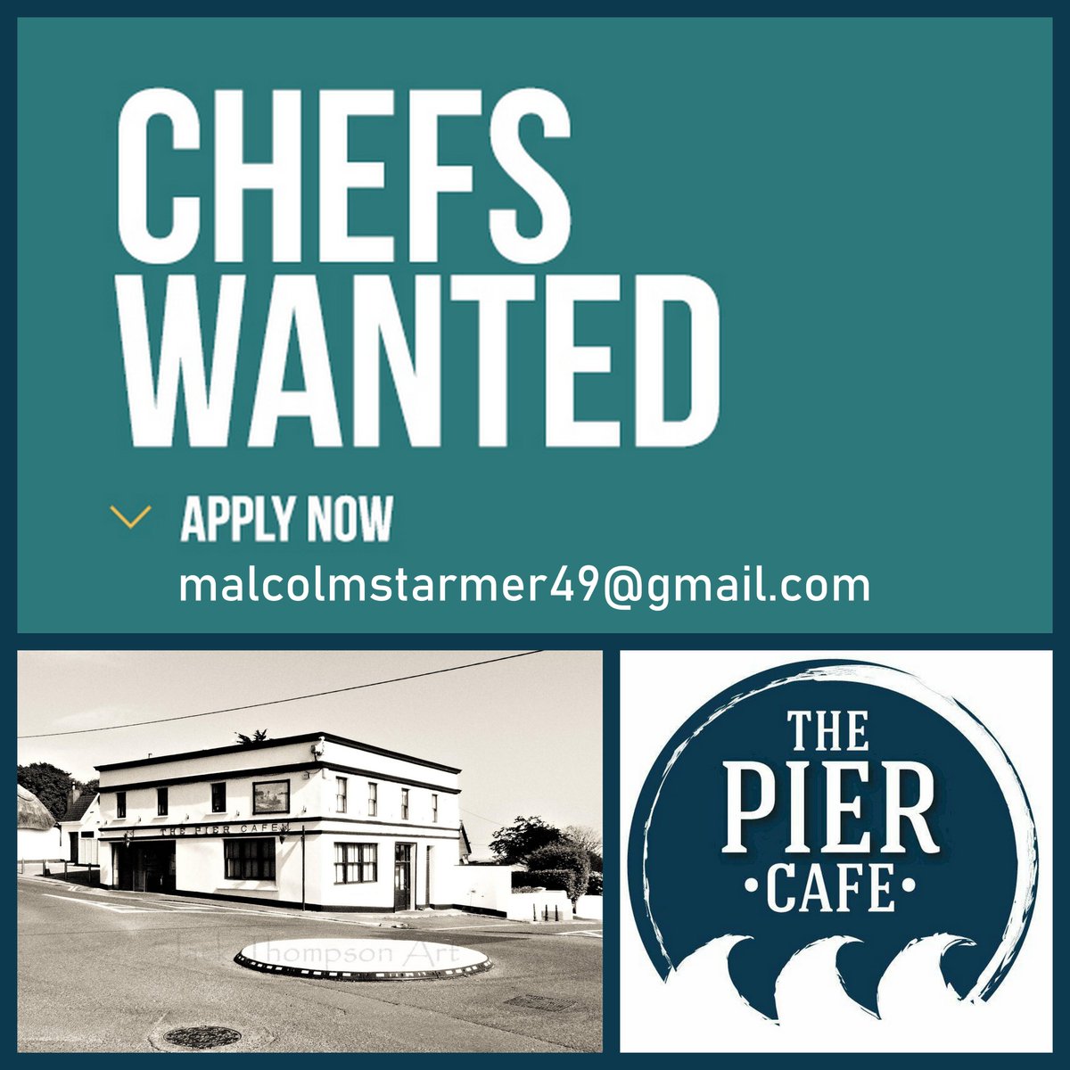 ***PLEASE RT***
We are looking for a #chef to join our team and work hand in hand with our renowned chef partner Malcolm Starmer. 
Please email your cv to malcolmstarmer49@gmail.com 
#vacancy #jobs #job #recruitment #jobsearch #hiring #career #employment #recruiting #jobvacancy