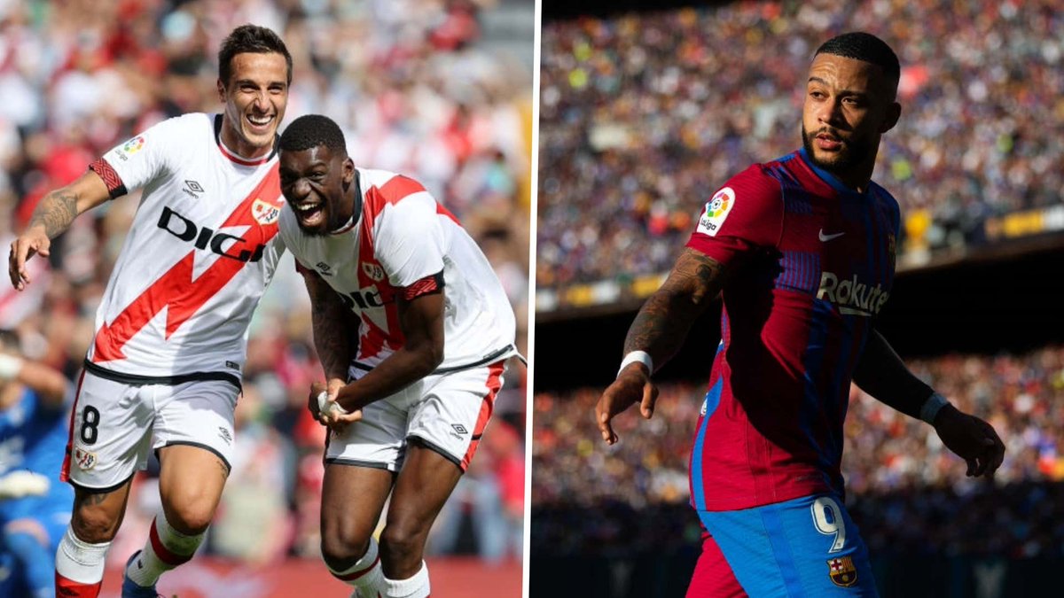 Futbolazo's tweet photo. Rayo Vallecano vs. Barcelona EN VIVO ONLINE, por LaLiga 2021-2022: dónde y cómo verlo por internet en streaming y TV https://t.co/lHmXq2vnRj https://t.co/mV5ZPkqLLL