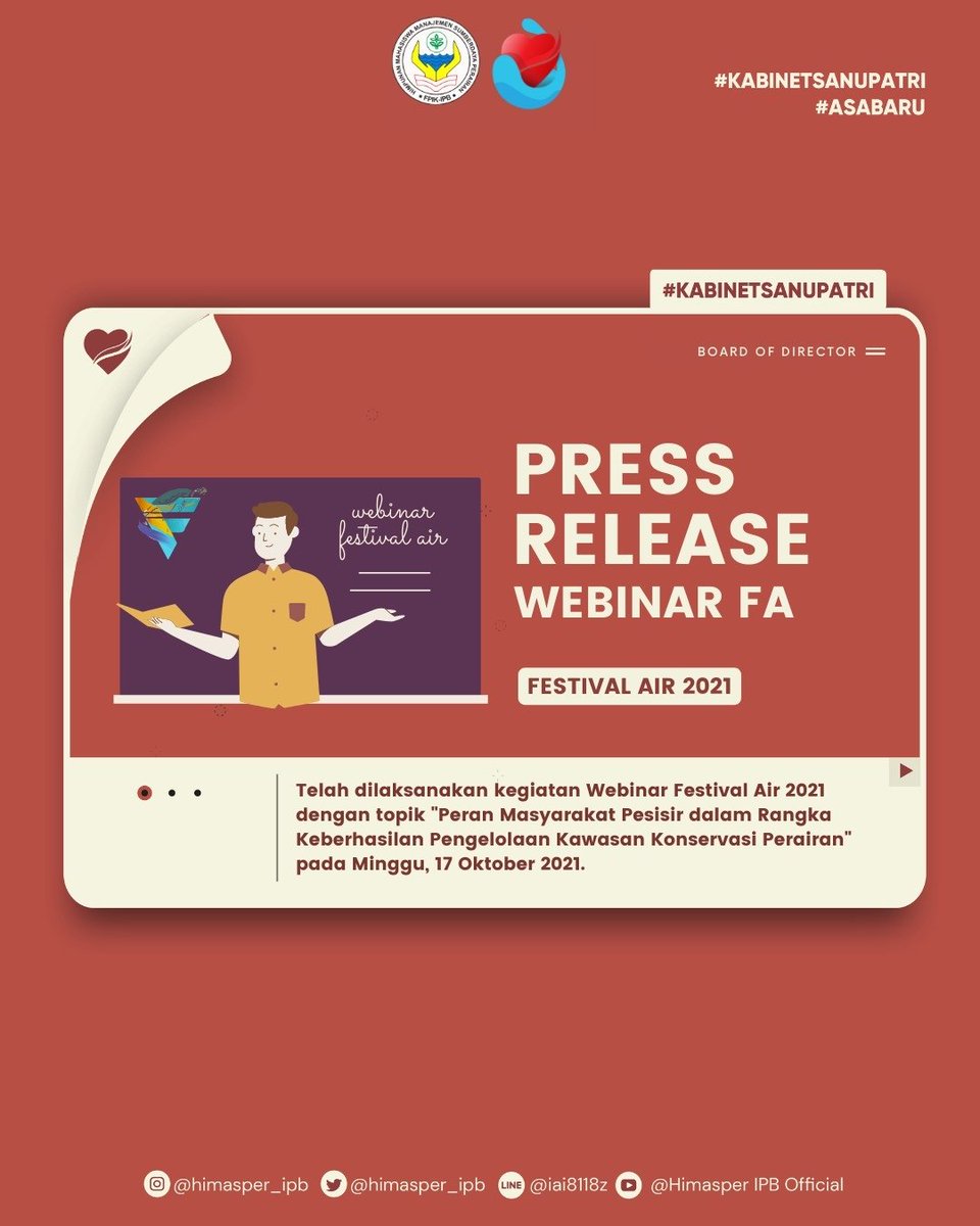 HIMASPER FPIK IPB tweet media