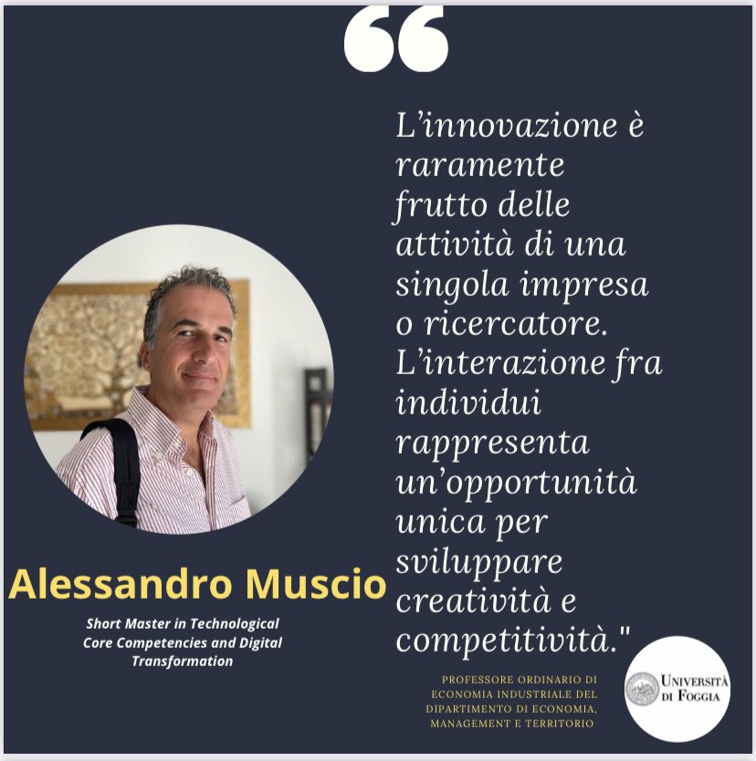 Stefano_Iorio's tweet photo. Tendiamo la mano al futuro e a coloro che insieme vogliono viverlo senza subirlo, condizionarlo e migliorarlo

#shortmaster #innovazione #unifg  @RudyBandiera @IlMattinoFoggia https://t.co/hHhqrMeuXC