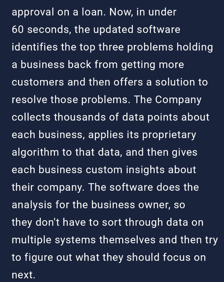 Warrior_Scout's tweet photo. No more wasted time clicking here and there. #BW_V3 indentifies top 3 problems in under 60seconds, tie in #BWFunding with #elev8withus and #BusinessWarrior is setting the stage to take on two industries, analytics and banks.
$BZWR making america great again 1 #SMB at a time https://t.co/MRgnQmQ4JJ