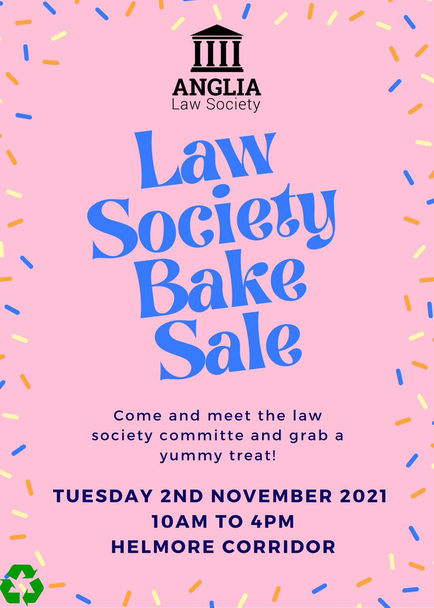 ***LAW SOCIETY BAKE SALE***