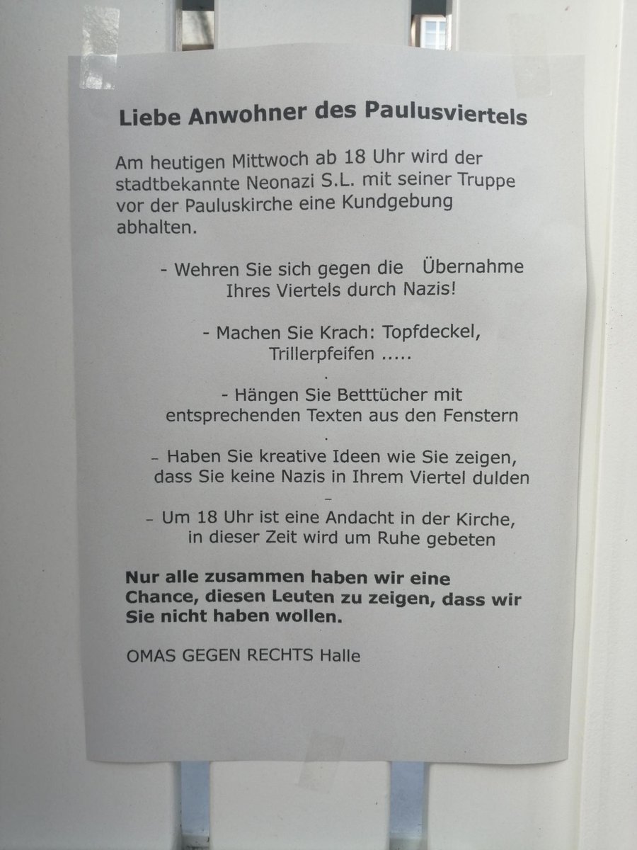 KolnOmas's tweet photo. Achtung! Halle!
Organisiert euch noch für heute!
@HalleVerkehrt
@HalggR 
Bitte #RT https://t.co/ZDVTJOSj4w