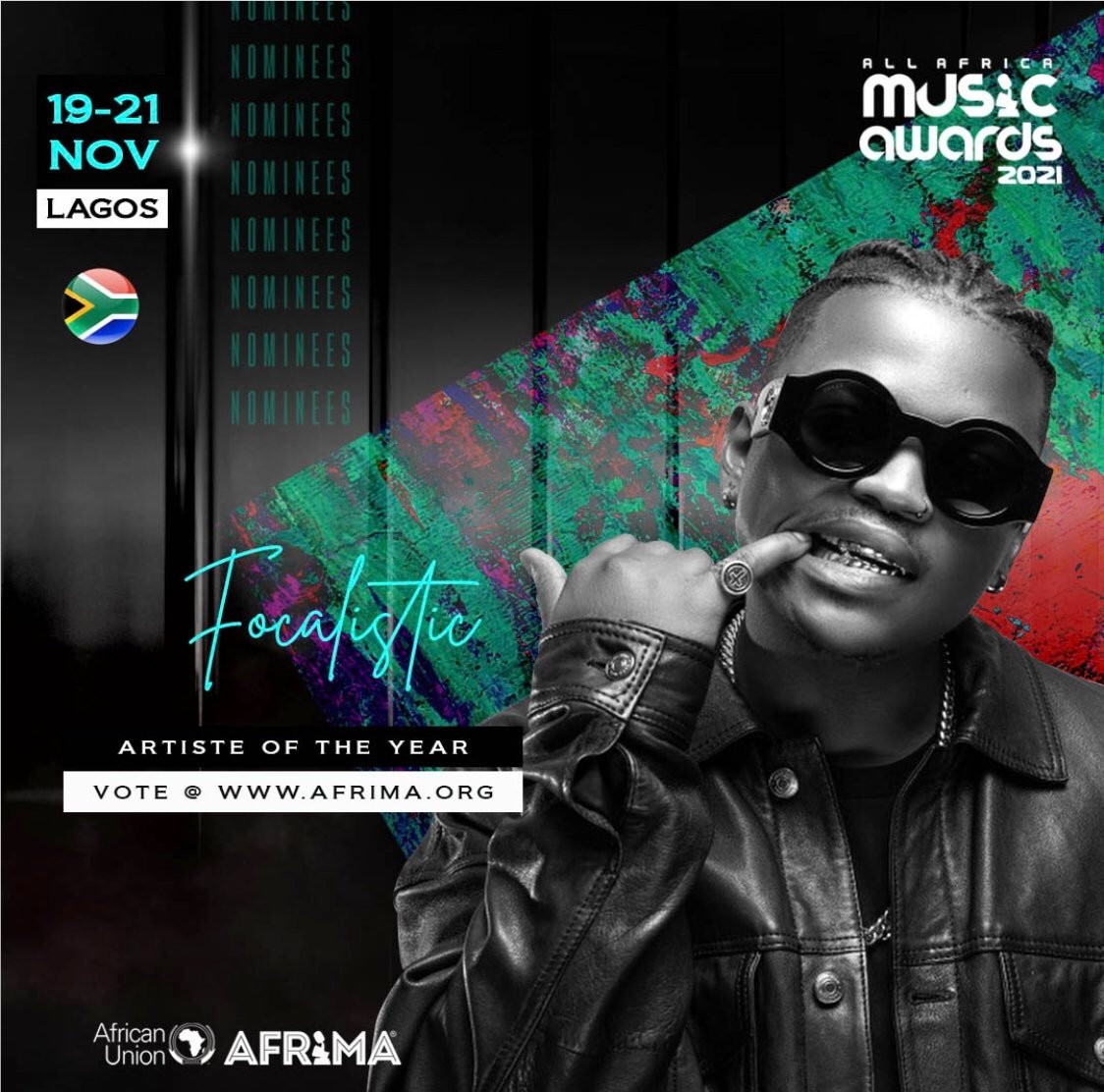 RealCypressTV's tweet photo. AfricanStars up for #AFRIMA2021 Artist Of the year In Africa.
#WhoWillWin #VoteYourFav @ https://t.co/68l56xSGRl
#7thAFRIMA | All Africa Music Awards #Lagos #afrima2021 https://t.co/umiNgSTcDO