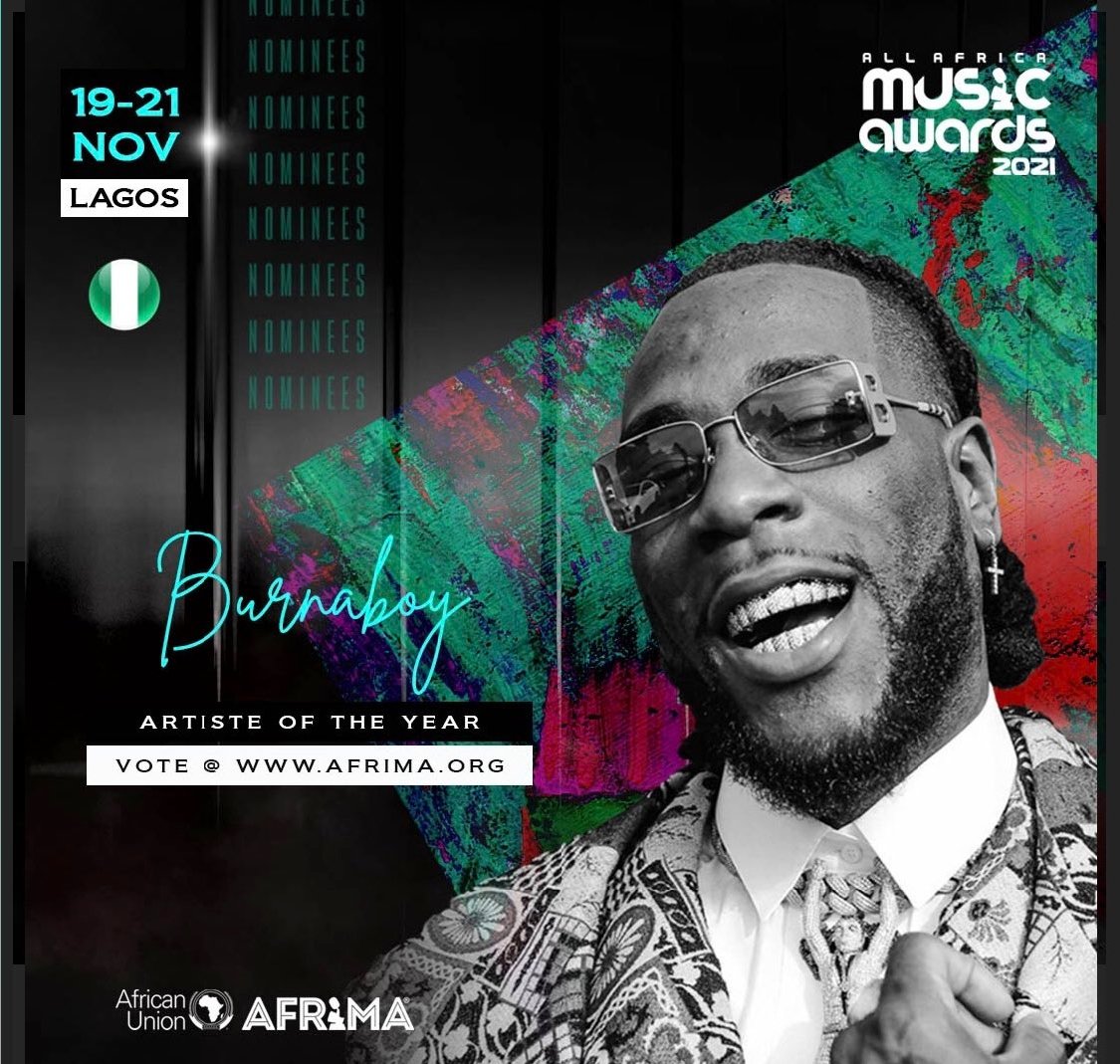 RealCypressTV's tweet photo. AfricanStars up for #AFRIMA2021 Artist Of the year In Africa.
#WhoWillWin #VoteYourFav @ https://t.co/68l56xSGRl
#7thAFRIMA | All Africa Music Awards #Lagos #afrima2021 https://t.co/umiNgSTcDO