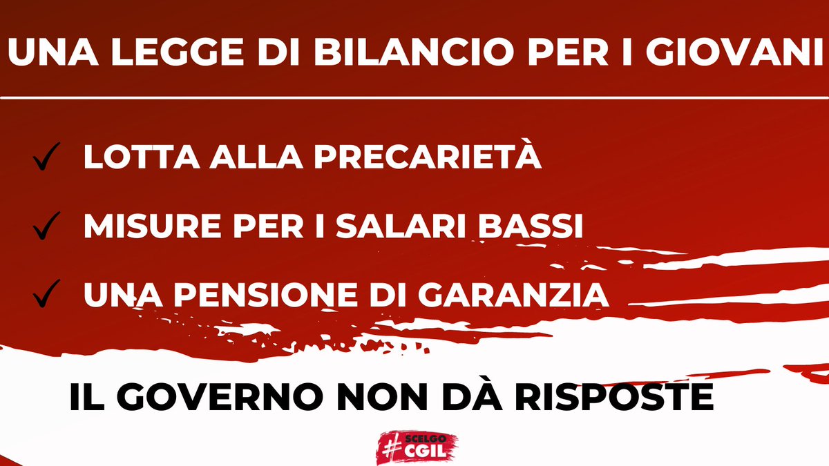 cgilnazionale's tweet photo. All’incontro di ieri con il Presidente del Consiglio #MarioDraghi abbiamo chiesto azioni immediate per assicurare un futuro al Paese, ai #giovani. A partire da: lotta alla precarietà; misure per salari bassi; una pensione di garanzia. 

Il Governo non dà risposte!

#leggebilancio https://t.co/m0m5TnNxLN