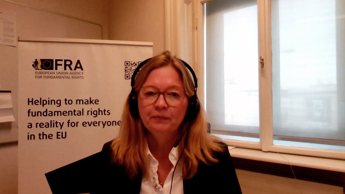 euLISAconf's tweet photo. Transparency needs to be a starting point when it comes to using #AI in migration and border management, highlights Ann-Charlotte Nygård, @EURightsAgency
#DigitalSchengen #eulisaconference #EU2021SI #ASaferEurope https://t.co/g2Xi1Kywvt