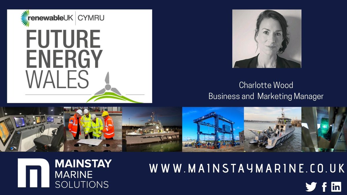 Our Business and Marketing Manager , Charlotte Wood will be attending her first in-person conference of the year @FEW2021 #FutureEnergyWales on 25 November @ICCWales :) @RenewableUK#futureproofing .