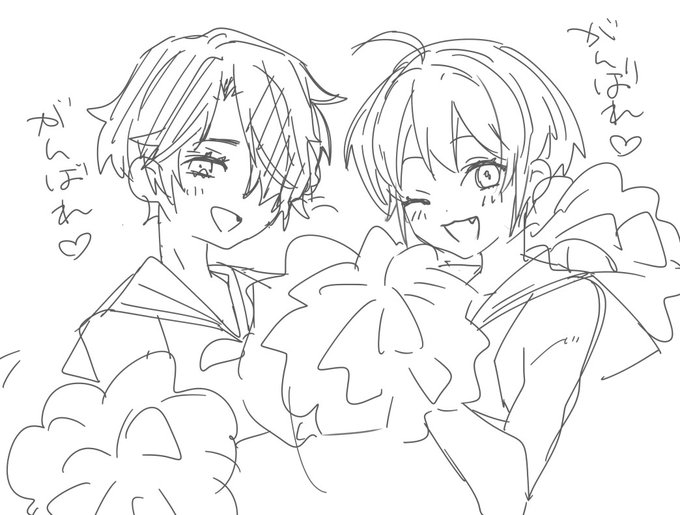 絵が進まなくて悄気てる(へ～こういう漢字なんだ…)のでセルフで応援しておくよね…がんばれ俺先生… 