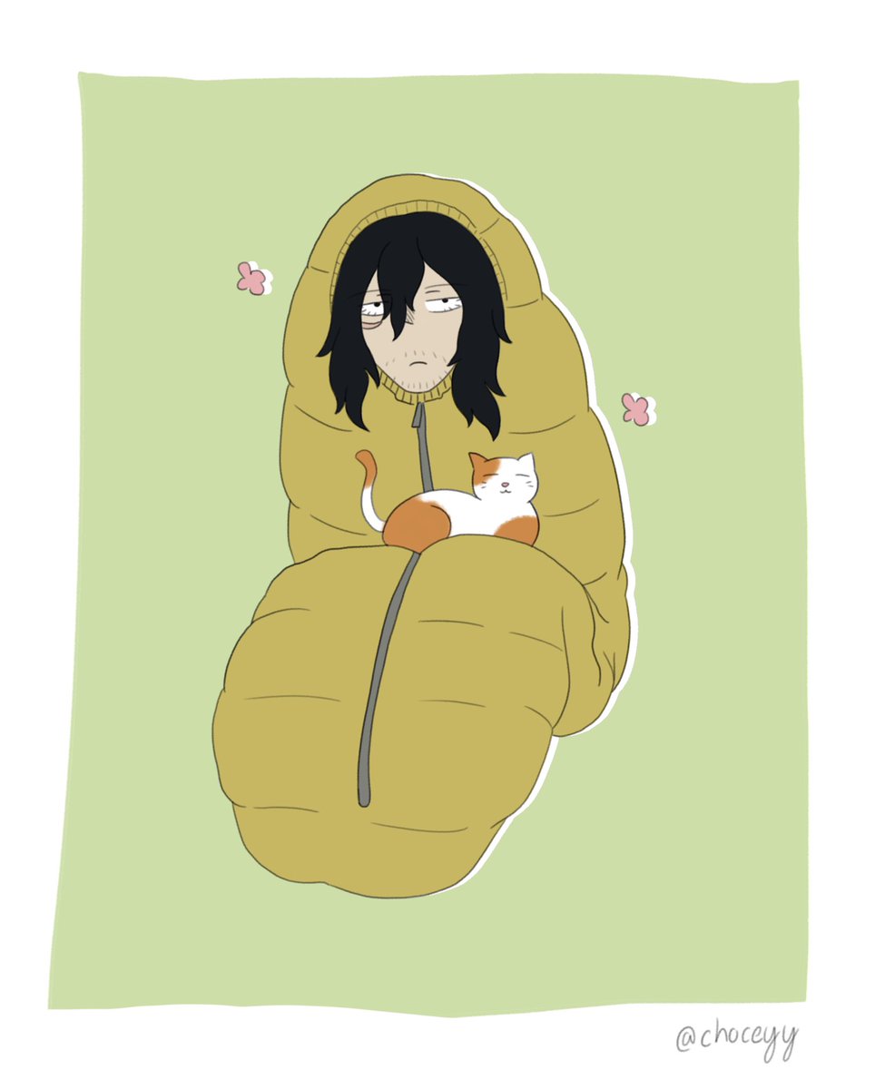choceyy's tweet photo. ไอซาวะเตนเตถูกใจสิ่งนี้👍🏻🐾
#MyHeroAcademia #Aizawa https://t.co/J9Ma1UQcCz