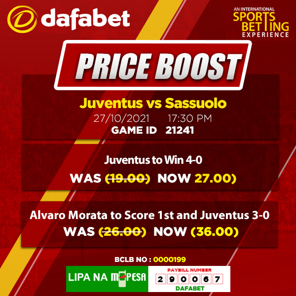 DafabetKenya's tweet photo. ⚽️ Juventus Turin vs US Sassuolo
🏆 FOOTBALL - ITALY SERIES A
🕣 19:30 PM E.A.T
🎰 For all the odds & #Priceboosts
visit 👉https://t.co/eJbNeuZ5pZ make your selections
🔞+ https://t.co/Rxi2U2yuyS
*T&C's apply https://t.co/VV2WPUHzkK