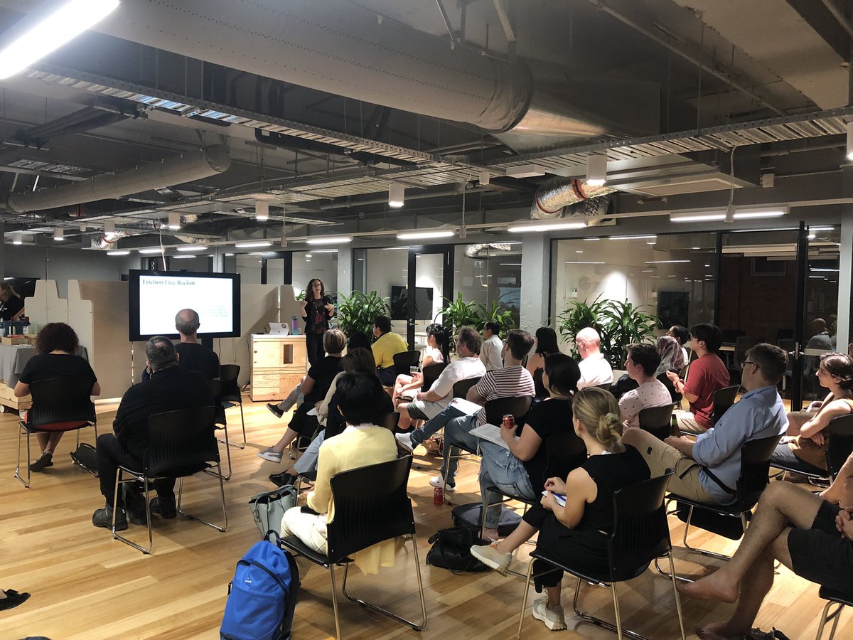 Laura Peachey Burgess (@lpeacheyburgess) on Twitter photo AI Ethics Reading Group at <a href="/QLD_AI_Hub/">Queensland AI Hub</a> with <a href="/math_rachel/">Rachel Thomas</a>. Great discussions tonight! <a href="/marekkowal/">Marek Kowalkiewicz</a> <a href="/QUTCDE/">QUT Chair in Digital Economy</a> #AI #ArtificiallIntelligence #AIEthics AI Ethics Reading Group at <a href="/QLD_AI_Hub/">Queensland AI Hub</a> with <a href="/math_rachel/">Rachel Thomas</a>. Great discussions tonight! <a href="/marekkowal/">Marek Kowalkiewicz</a> <a href="/QUTCDE/">QUT Chair in Digital Economy</a> #AI #ArtificiallIntelligence #AIEthics