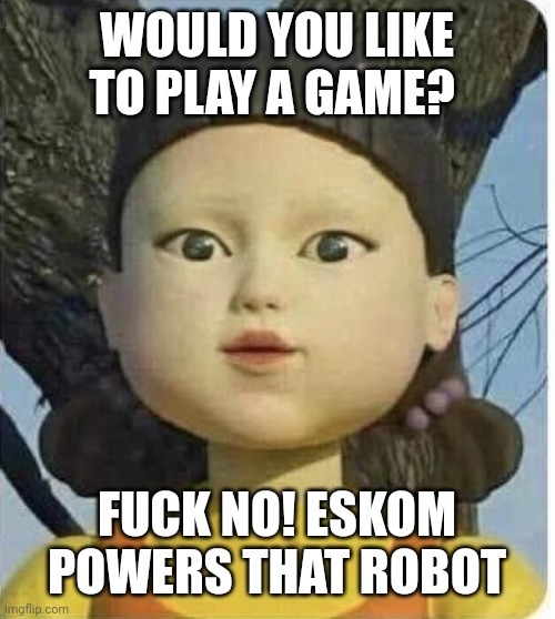 The only thing <a href="/Eskom_SA/">Eskom Hld SOC Ltd</a> generates now is pre- covid level traffic jams. #stage4