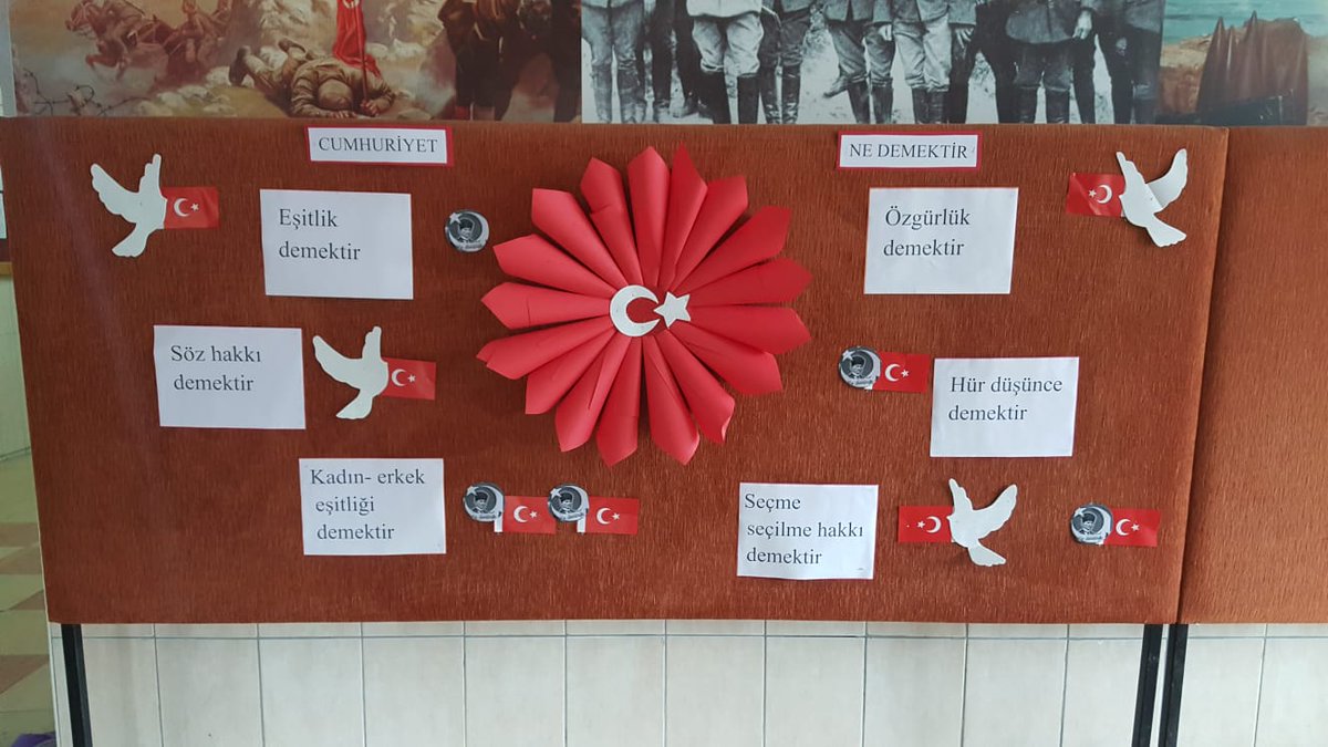 anafartalar_55's tweet photo. Okulumuzda Cumhuriyet Bayramı hazırlıkları.@carsambamem @samsunmem https://t.co/IzdljBLIWJ