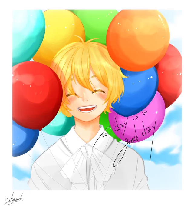 #イラストを4枚貼ると秋風に乗って絵柄を好いてくれる人の元へ届くらしい 届きますように! 