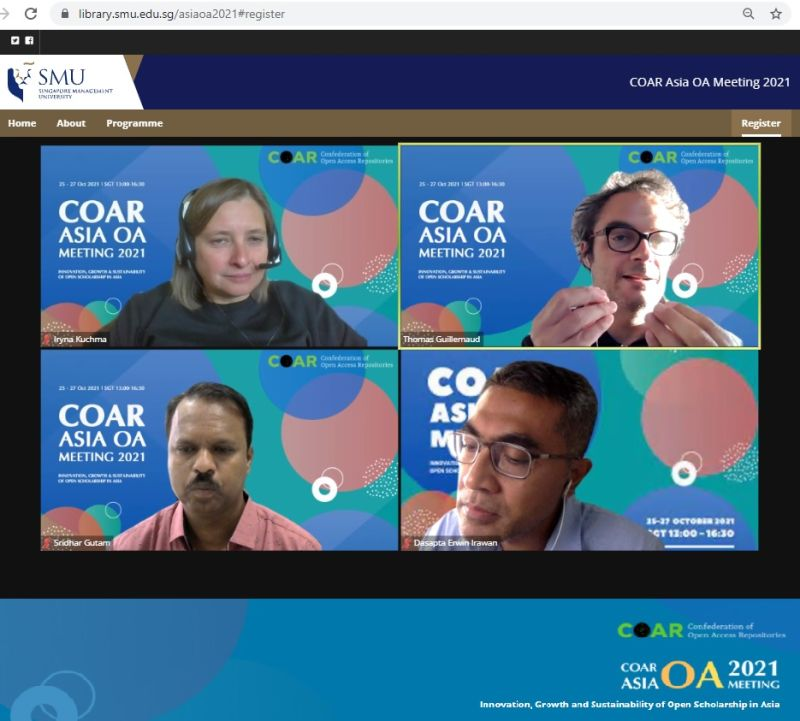faizar's tweet image. COAR Asia Open Access Meeting 2021
Open Access Week Events 
library.smu.edu.sg/asiaoa2021
#openaccess #OpenAccessWeek #oaweek2020 #OpenScience   @MOSP_Malaysia @oawjp @OpenAccessGov