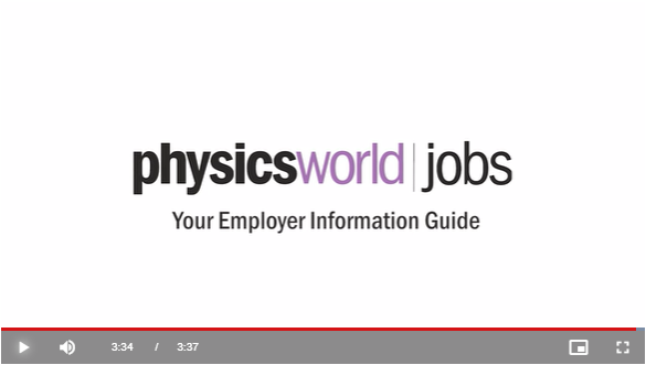 phyworldjobs's tweet photo. Learn more about becoming an Employer on Physics World Jobs. How you can reach more jobseekers then ever before and the range of advertising options available to you. Watch our short video to find out more. ▶️ #Rectruitment #PhysicsJobs https://t.co/qWGRSHtwit https://t.co/07UjuUkEzZ
